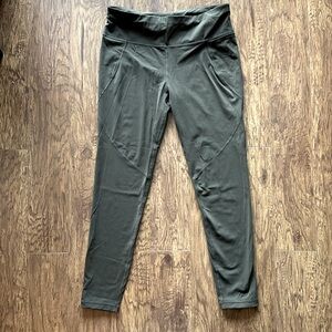 Sweaty Betty Power Full Length High Rise Leggings Size Large Coffee Brown